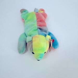 Ty Beanie Babies Sammy the bear- tag error- rare